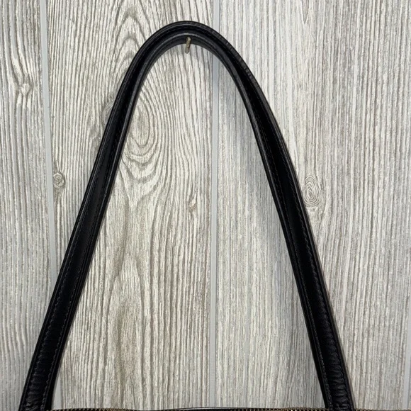 Kate Spade Black and Cream Striped Tote - Picture 4 of 12